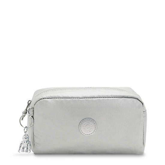 Sacs Kipling Gleam Metallic Pouch Argent | FR 1082IL